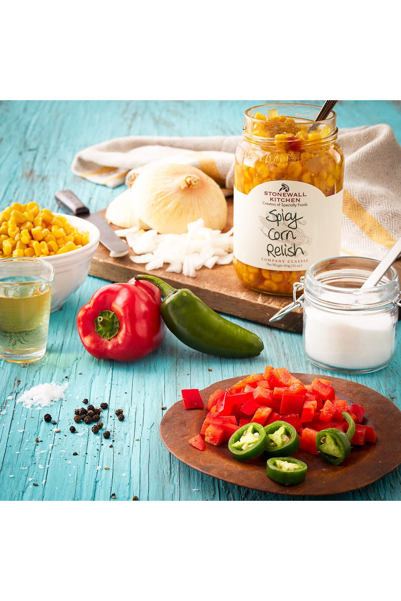 Stonewall Kitchen Spicy Corn Relish 17 oz