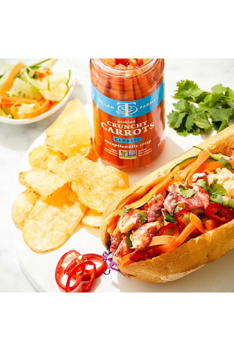 Tillen Farms Pickled Crunchy Carrots 12 oz