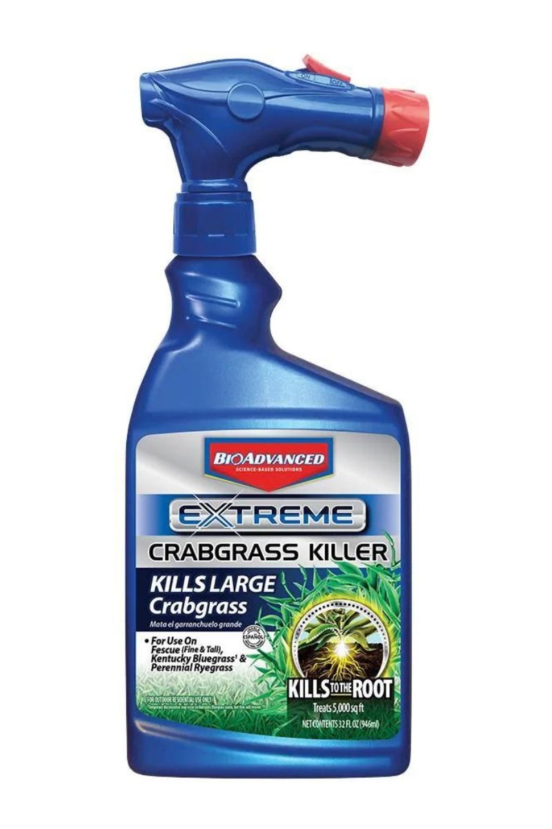 BioAdvanced EXTREME Crabgrass Killer Ready to Spray with Hose End Sprayer 32 oz