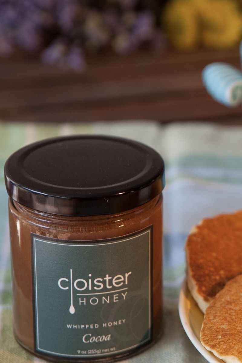 Cloister Whipped Honey With Cocoa 3 oz