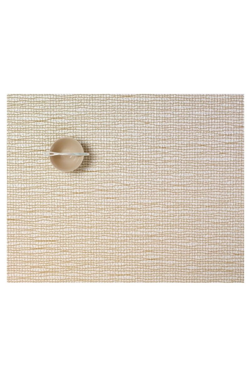 Chilewich Lattice Placemat 14"x19" Gold