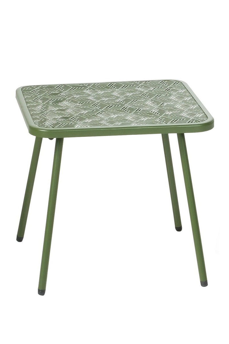 Alfresco Martini Iron Side Table 18”