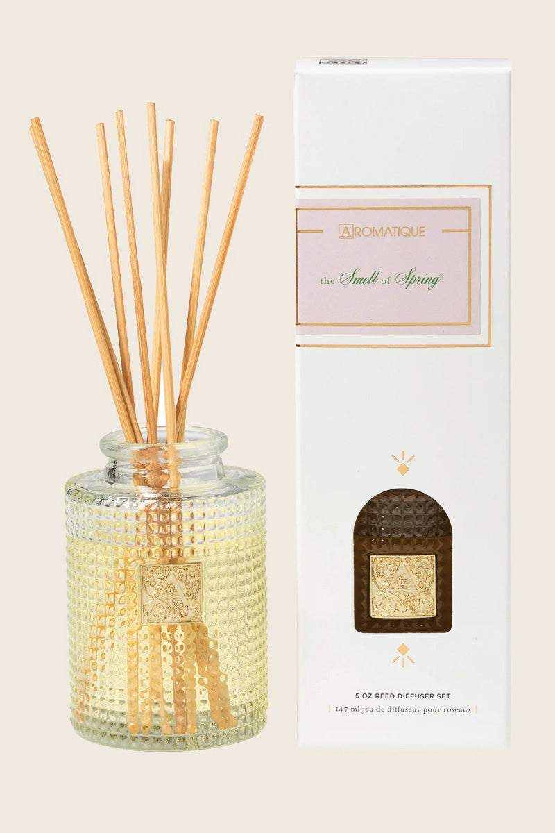 Aromatique The Smell of Spring Reed Diffuser Set