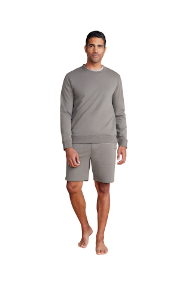 Barefoot Dreams Men's Cotton Shorts Small Olive