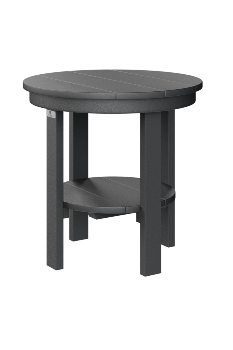 Berlin Gardens Round End Table Black