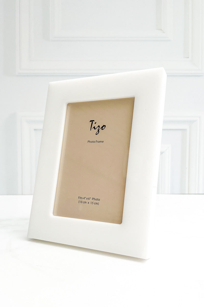 Tizo Lucite Frame solid White 4 x 6