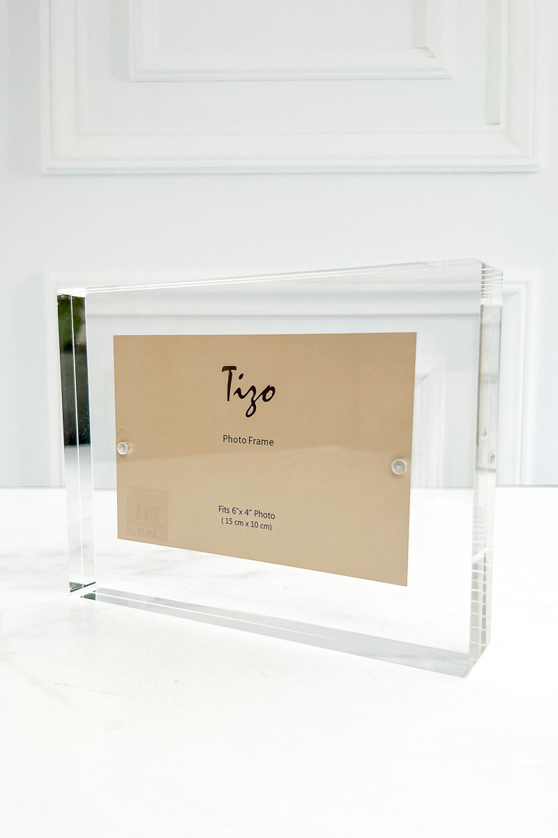 Acrylic Frame 4"x6" Clear