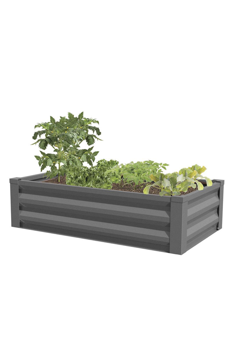 Raised Bed Planter 47"x26"x12" Antique Iron