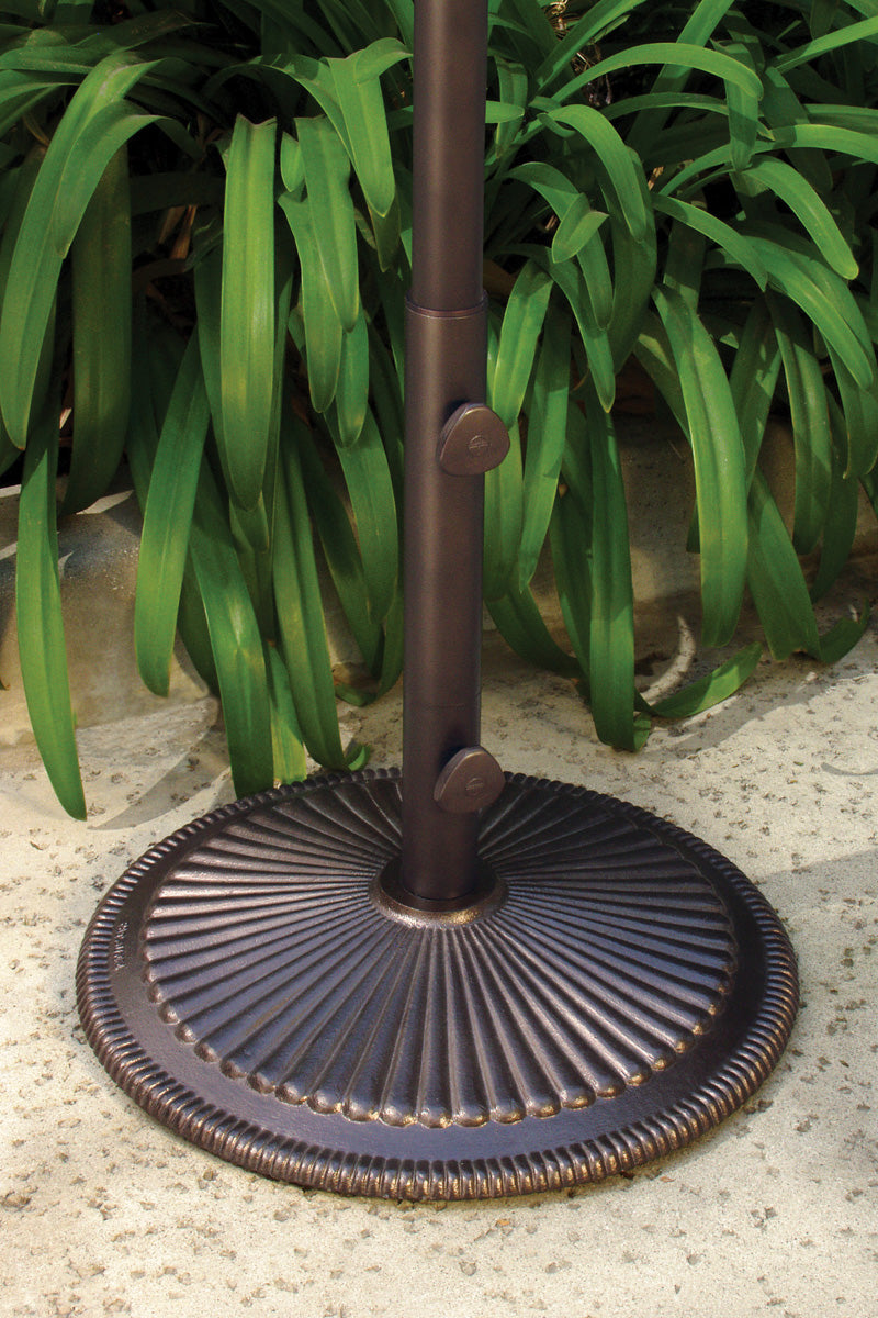 Treasure Garden Classic Umbrella Base 50 lb Bronze