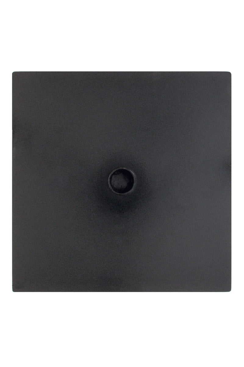 Treasure Garden Steel Umbrella Base Square 18" Black