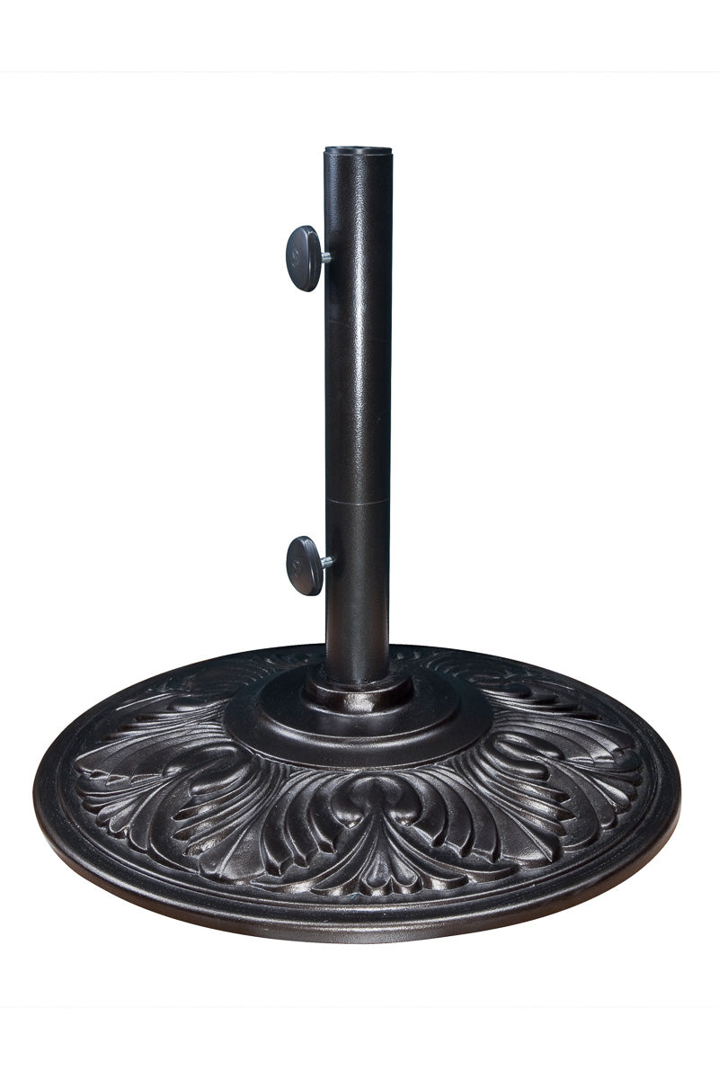 Treasure Garden Art Deco Umbrella Base Black