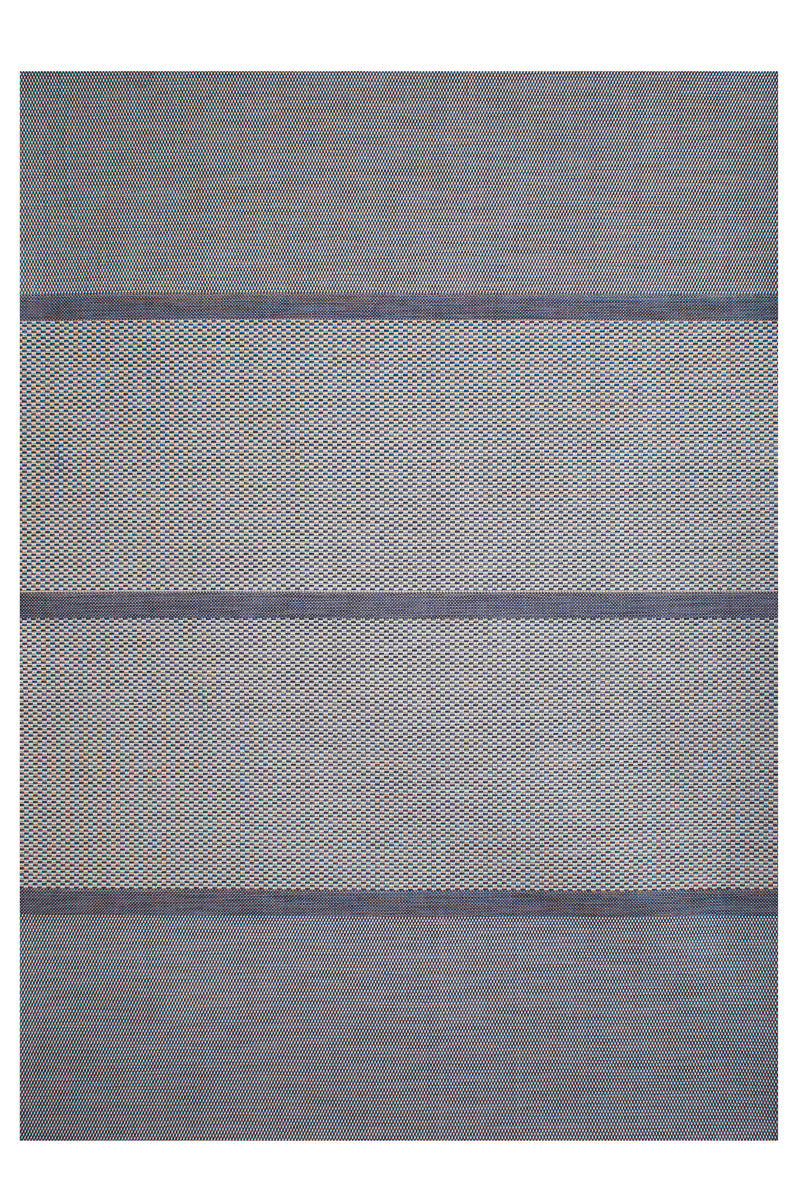 Treasure Garden Moroccan Outdoor Rug 5’3”x7’4” Sky Blue