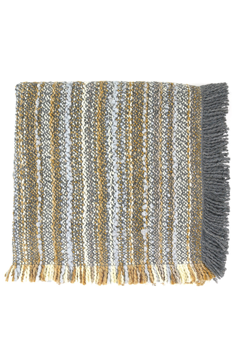 Bedford Cottage Ashville Throw Mineral 45"x70"