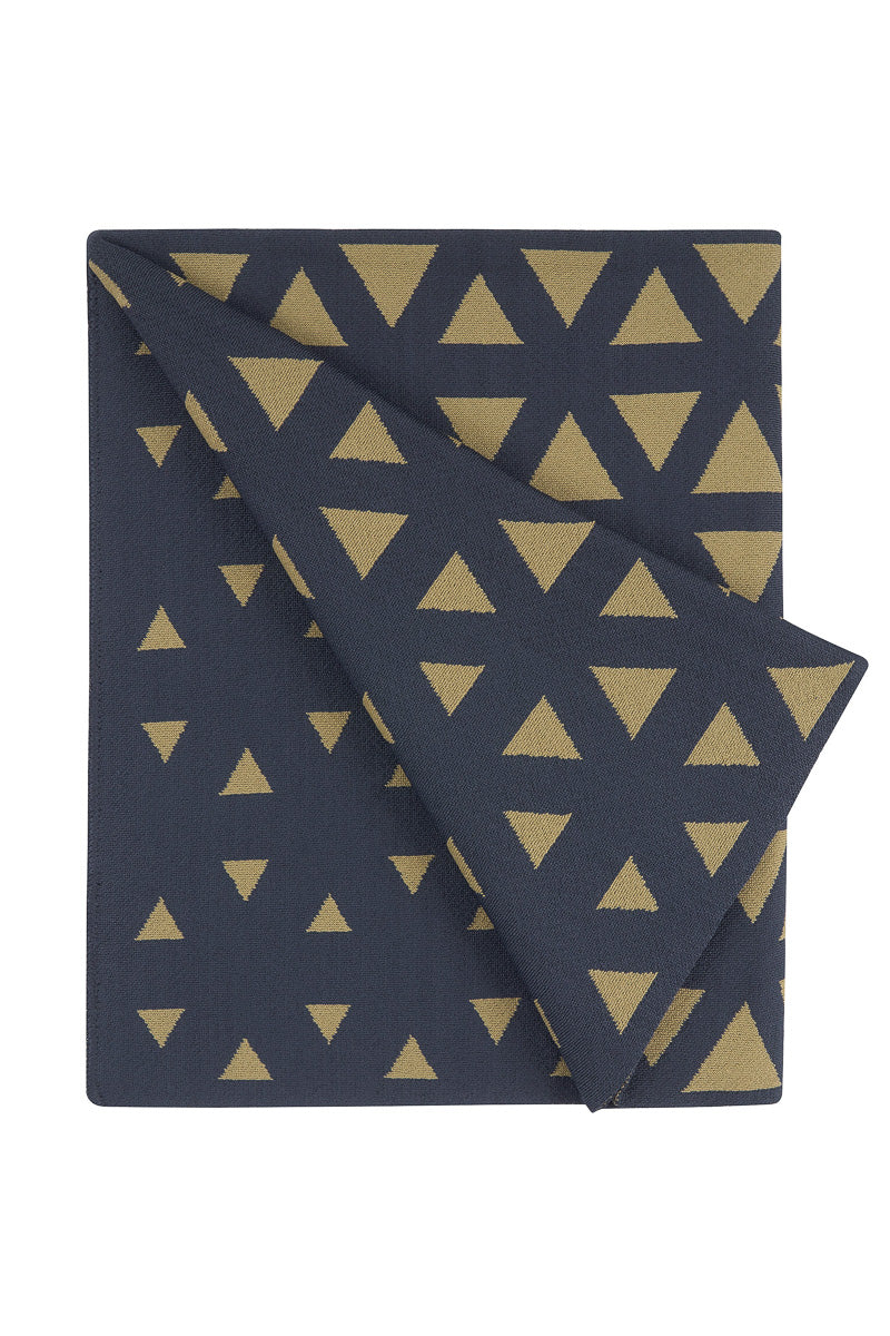 Bedford Cottage Prism Throw Blue Haze 45"x70"