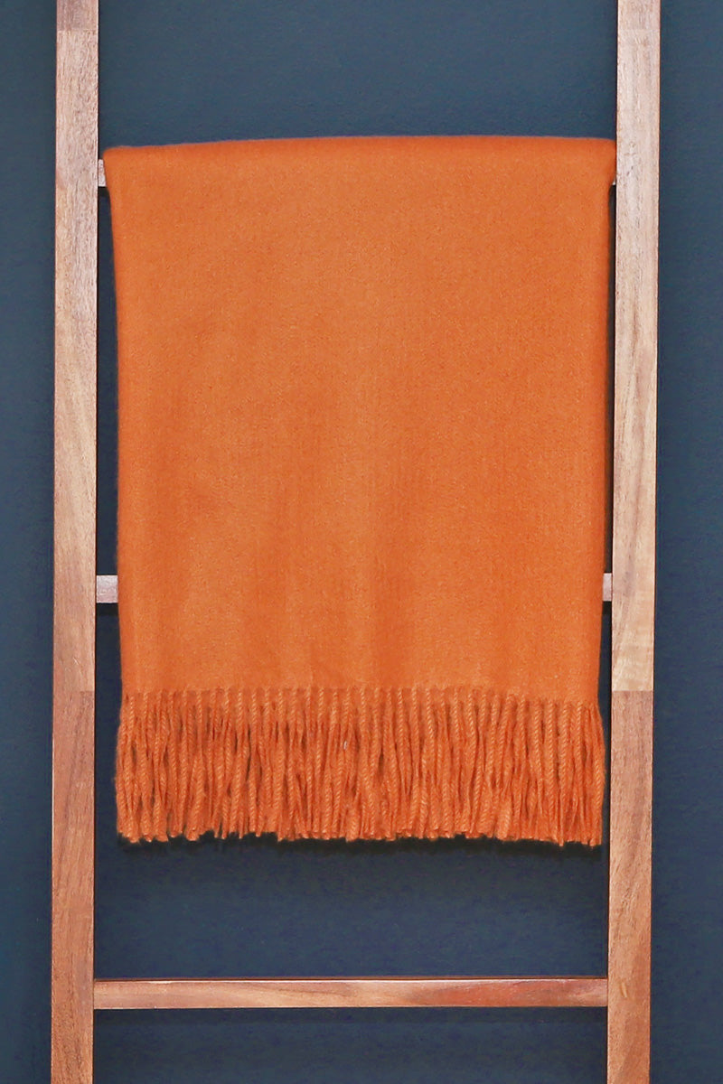 Bedford Cottage Edinburgh Throw 50"x68" Henna