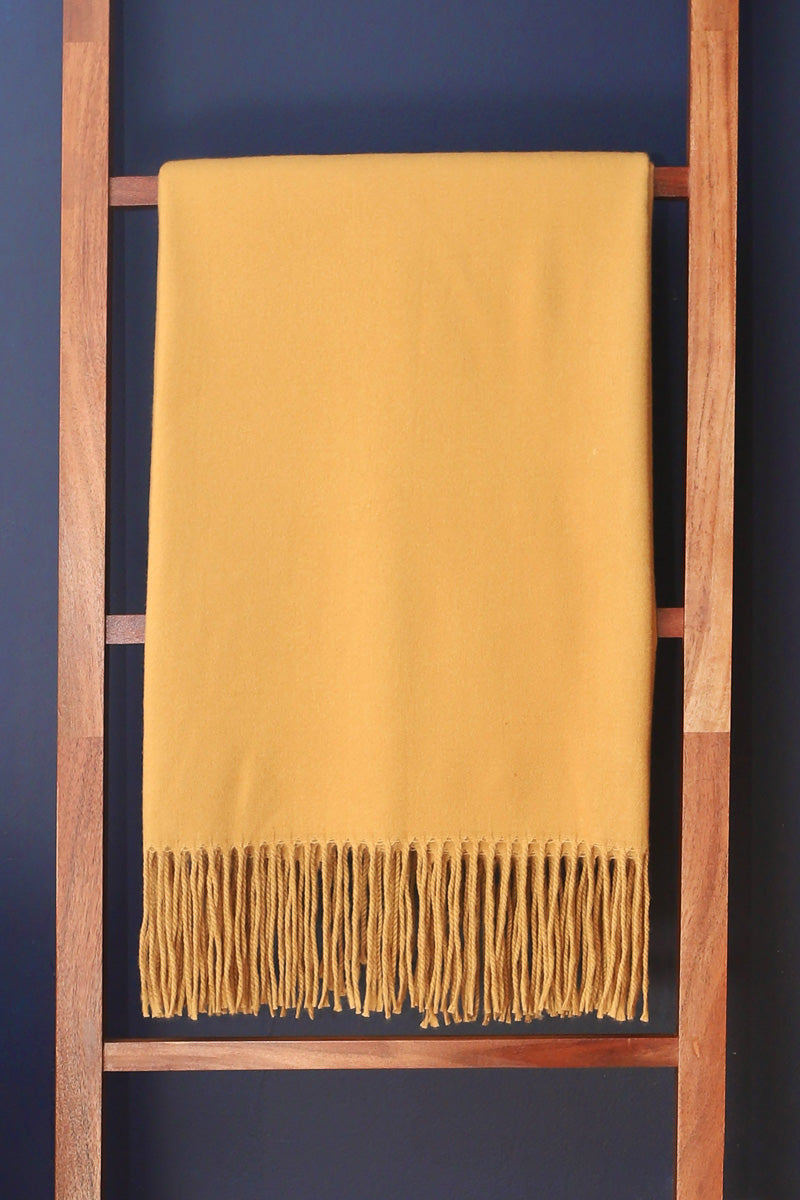 Bedford Cottage Edinburgh Throw Honey 50"x68"