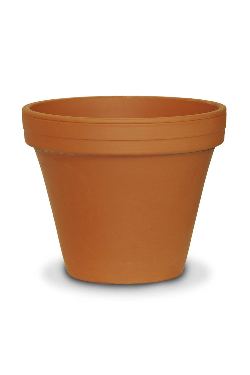 Terra Cotta Standard Flower Pot 8"