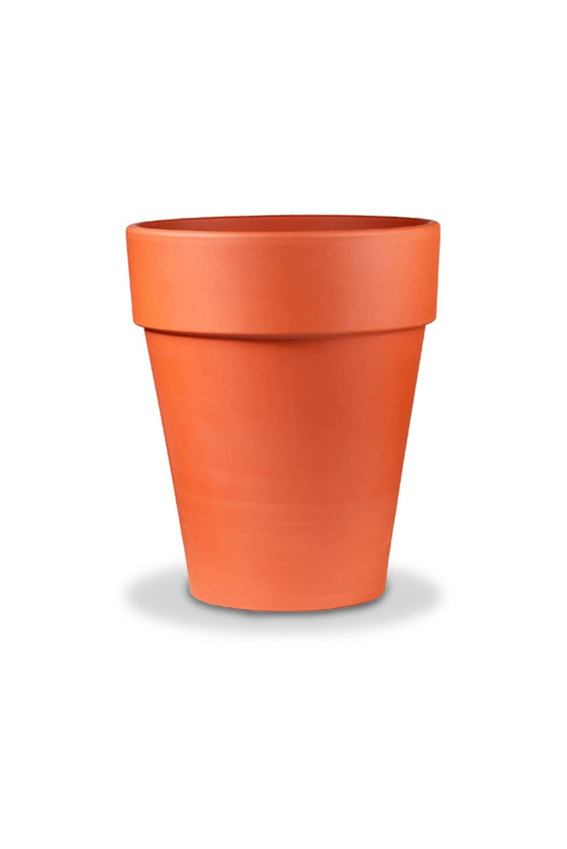 Terra Cotta Rose Flower Pot 6"