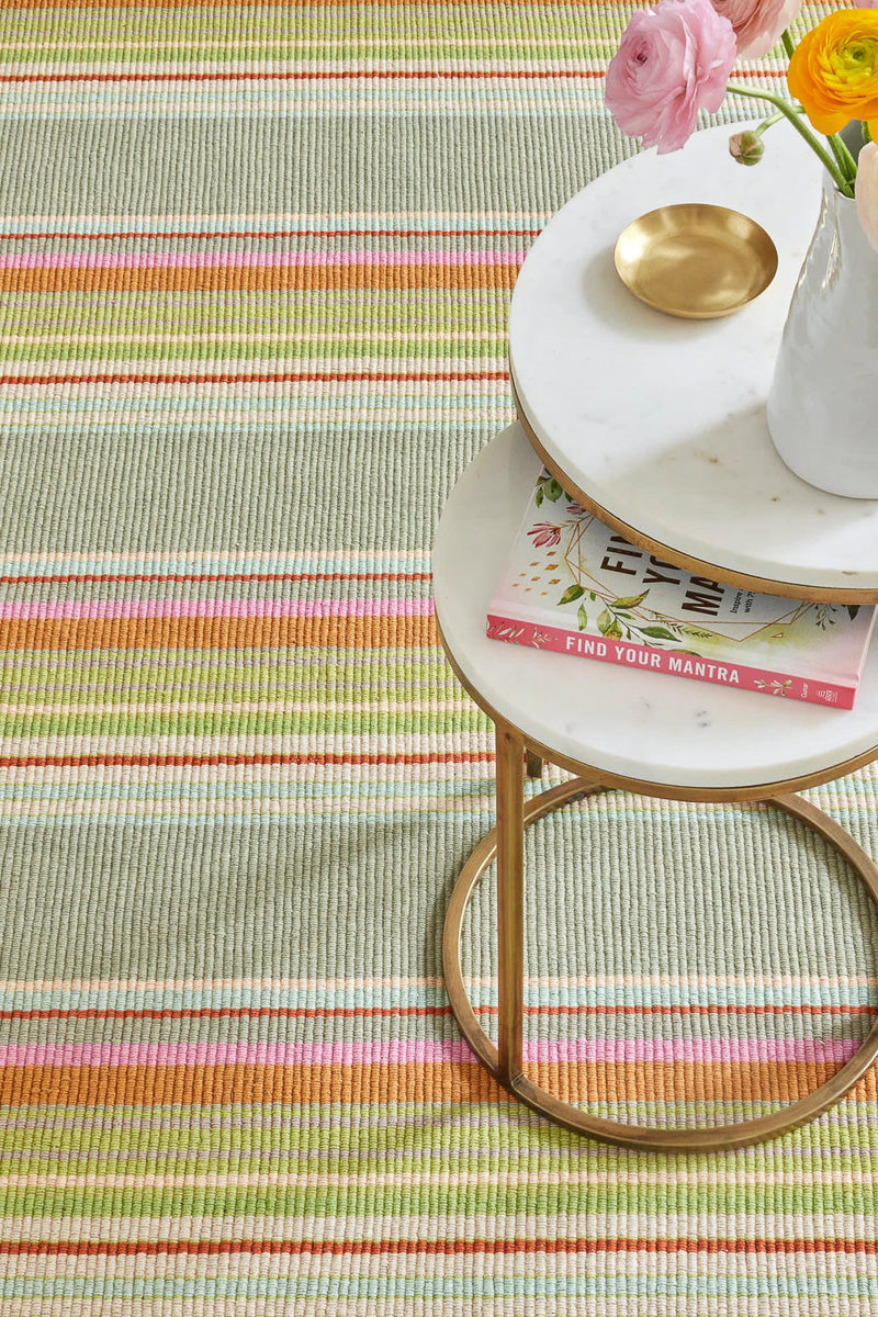 Dash & Albert Stone Soup Handwoven Cotton Rug 2x3