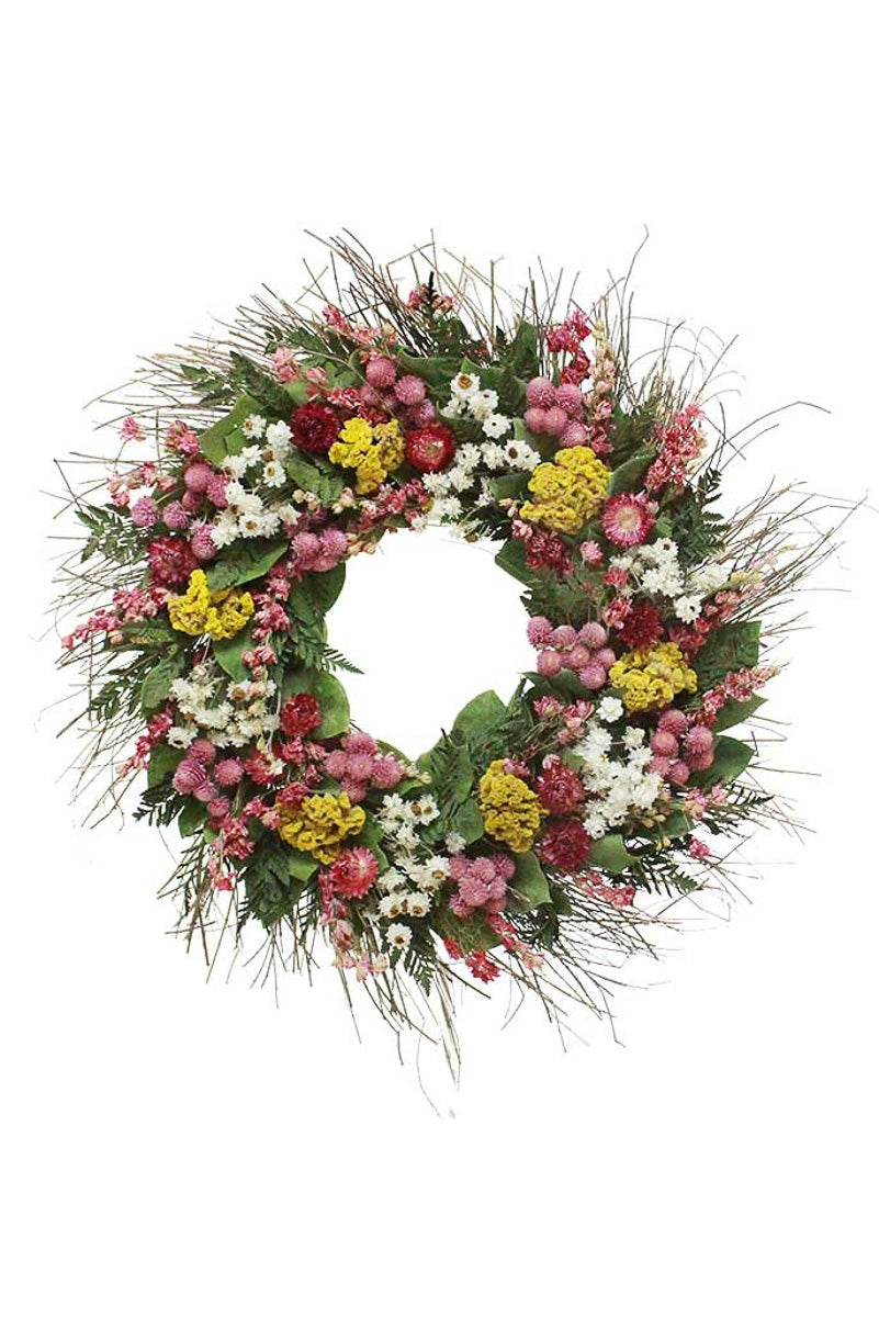 WREATH BOTANICAL BLISS 22"