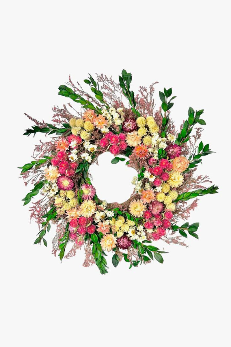 Floral Affair Dried Wreath 16"