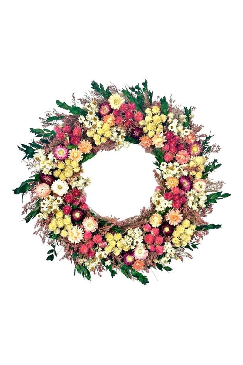 Floral Affair Dried Wreath 18"