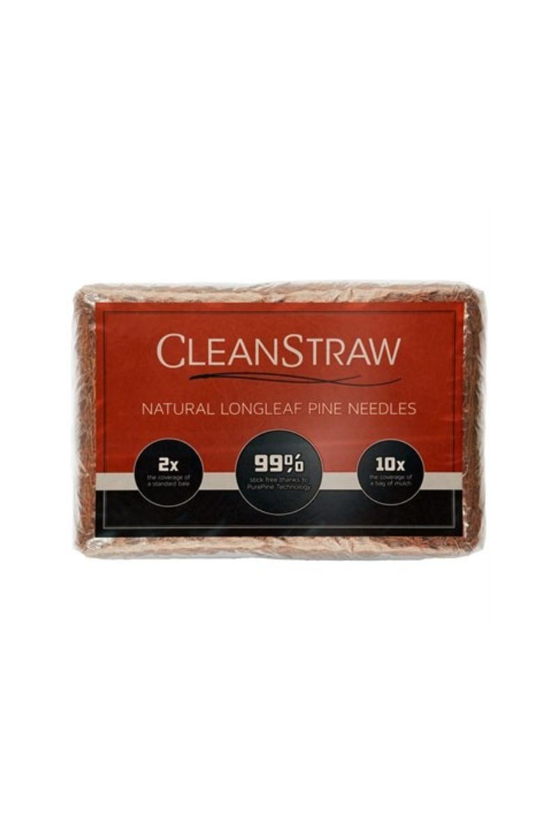 Swift Straw Clean Pine Straw Bale 100 sq ft