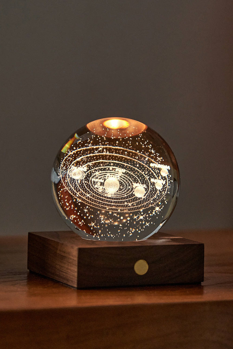 Amber Crystal Light Solar System