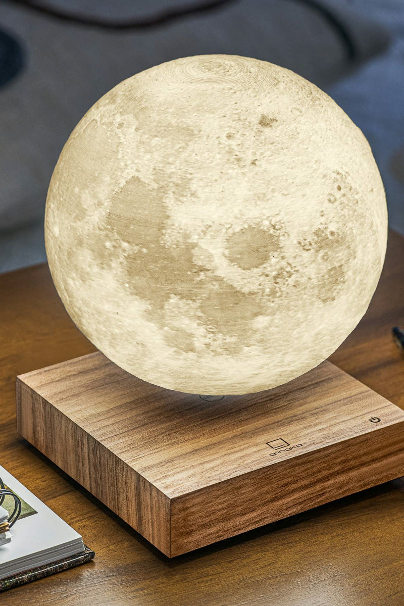 Smart Moon Lamp Walnut
