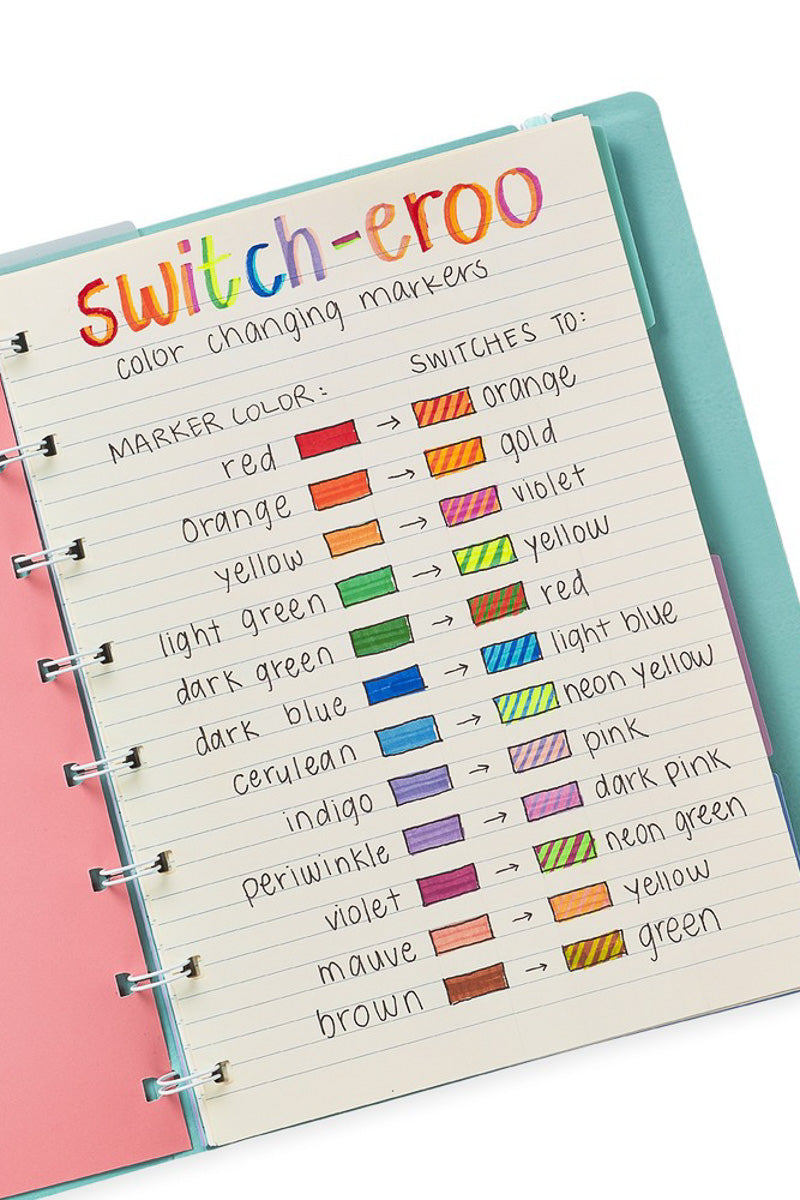 Switch-eroo! Color-Changing Markers 2.0 Set of 12
