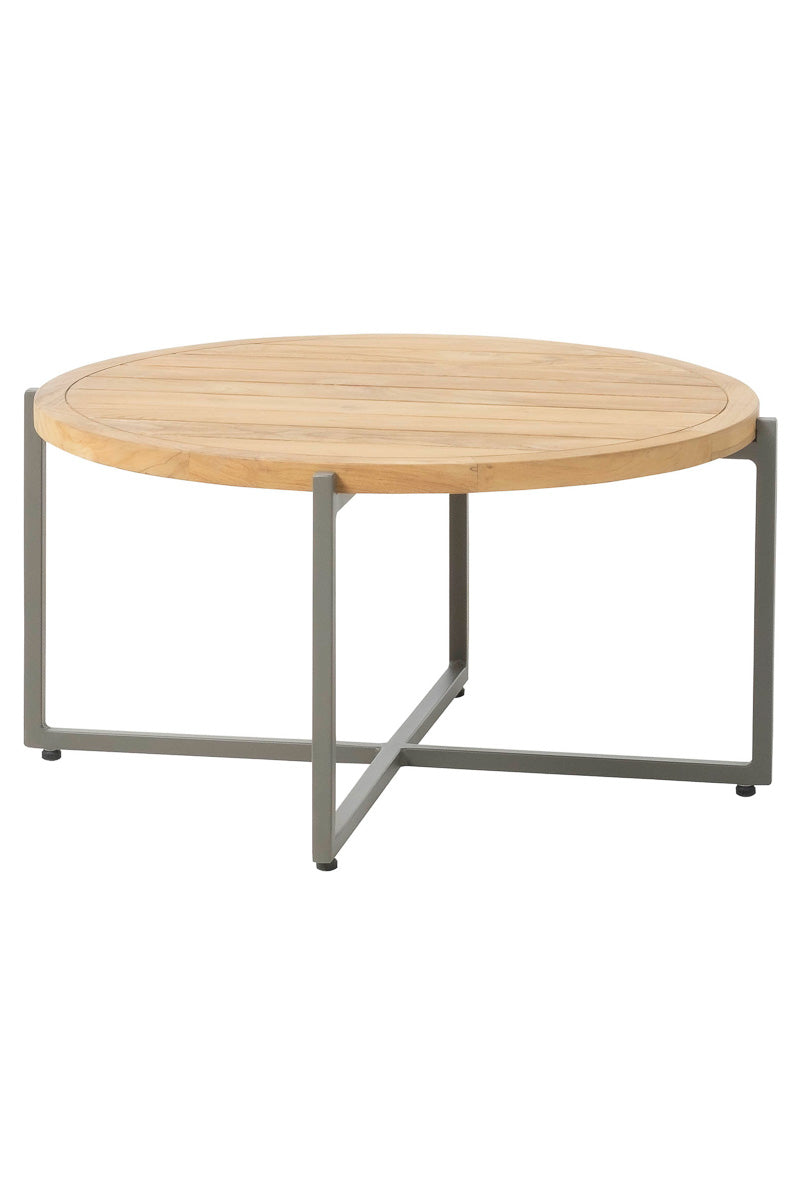 Alfresco Condor Teak Top Coffee Table 21" Round