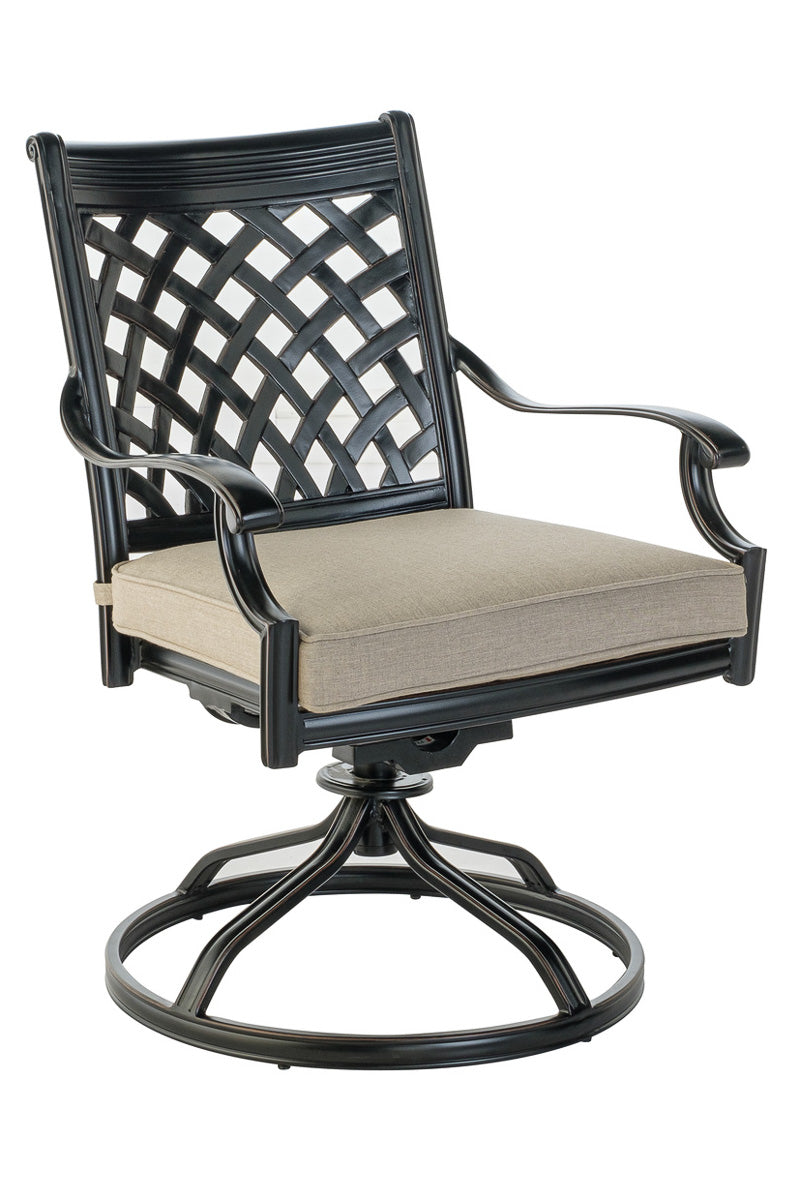 Alfresco Armonk Dining Swivel Rocker with Cushion