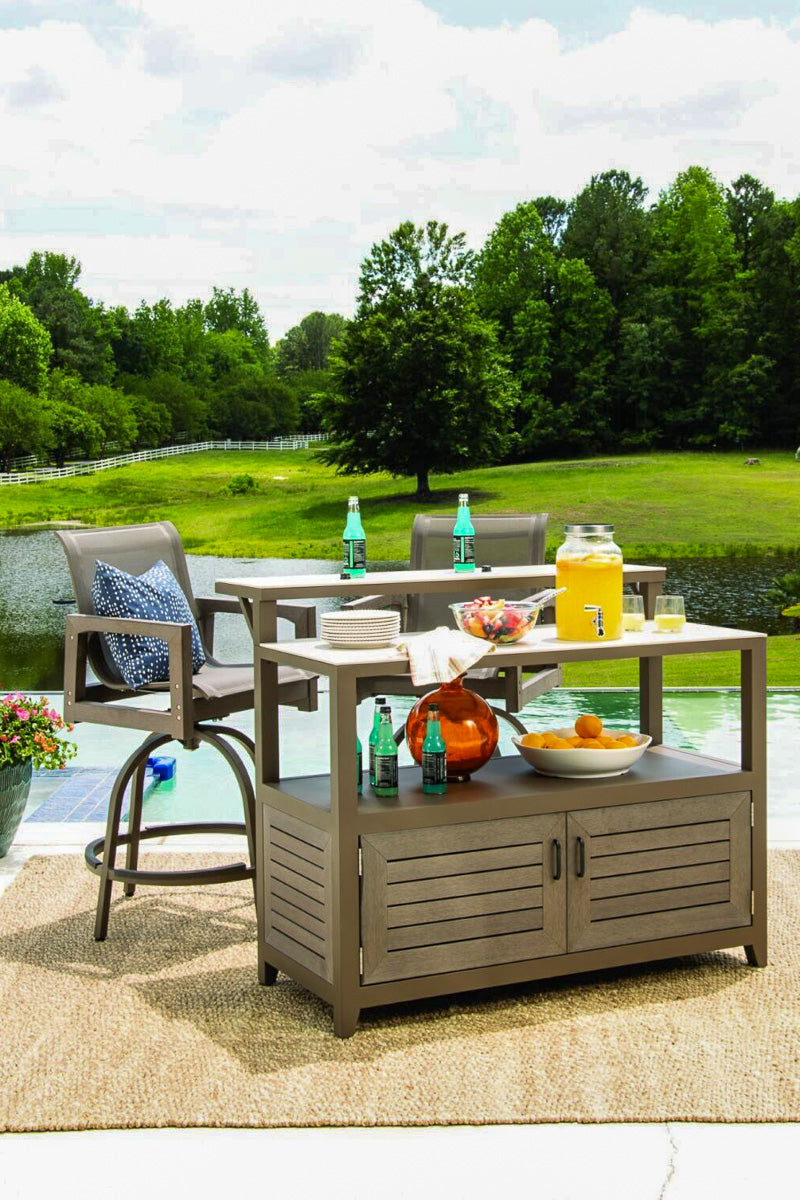 Alfresco EverTeak Party Bar with Storage