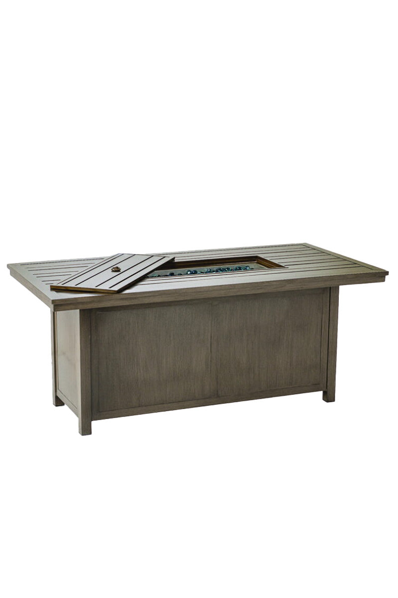 Alfresco Home Kennett Rectangular Gas Fire Pit Table 60"x30"