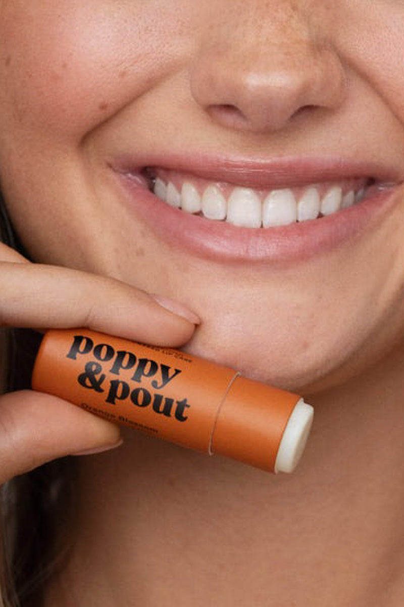 Poppy & Pout Lip Balm Orange Blossom