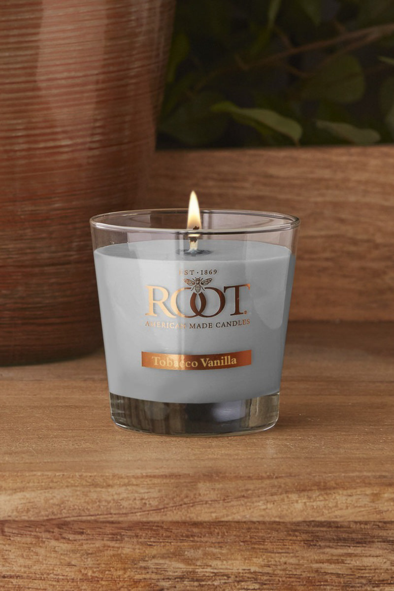 Root Candles Small Veriglass Tobacco Vanilla