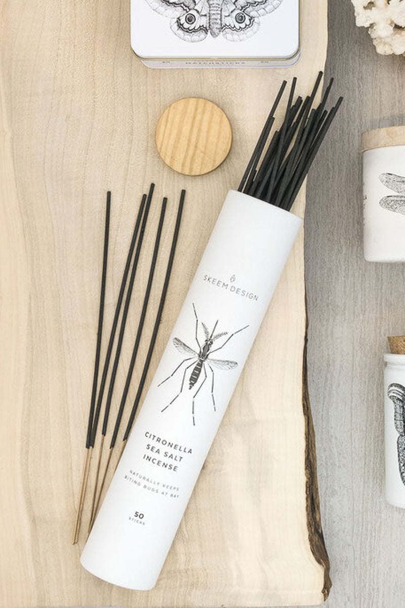 Skeem Citronella Outdoor Incense Sea Salt