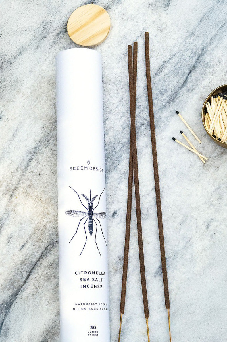 Skeem Citronella Outdoor Jumbo Incense Sea Salt