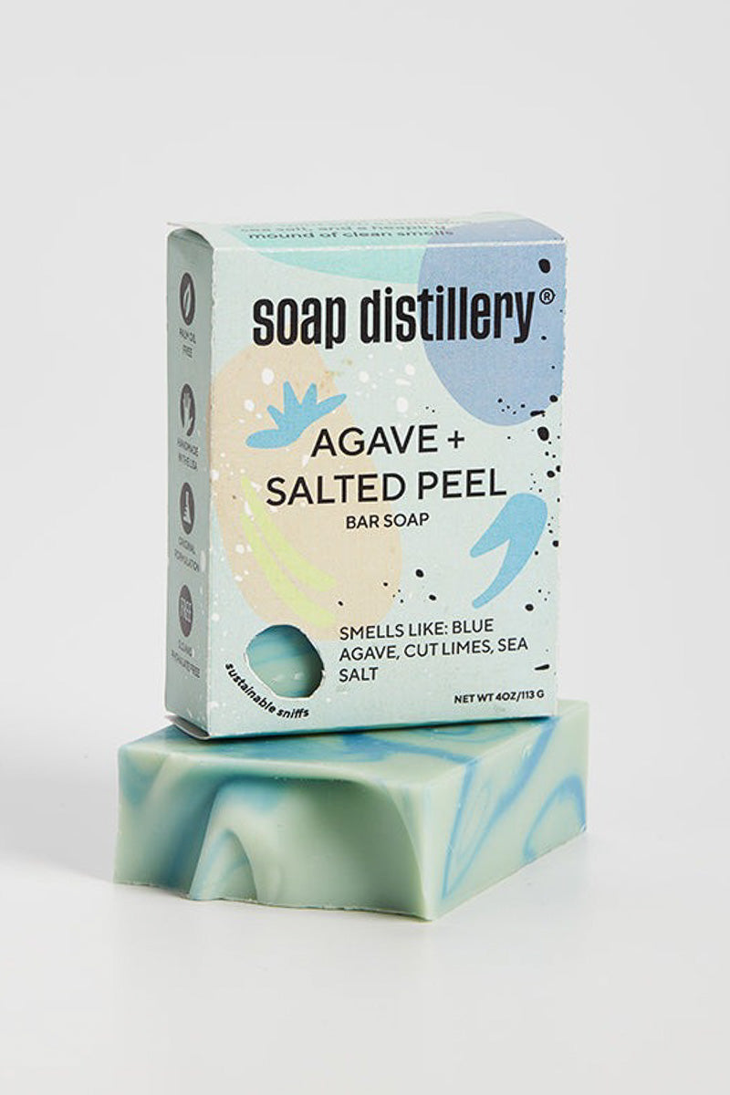 Soap Distillery Agave + Salted Peel Bar Soap
