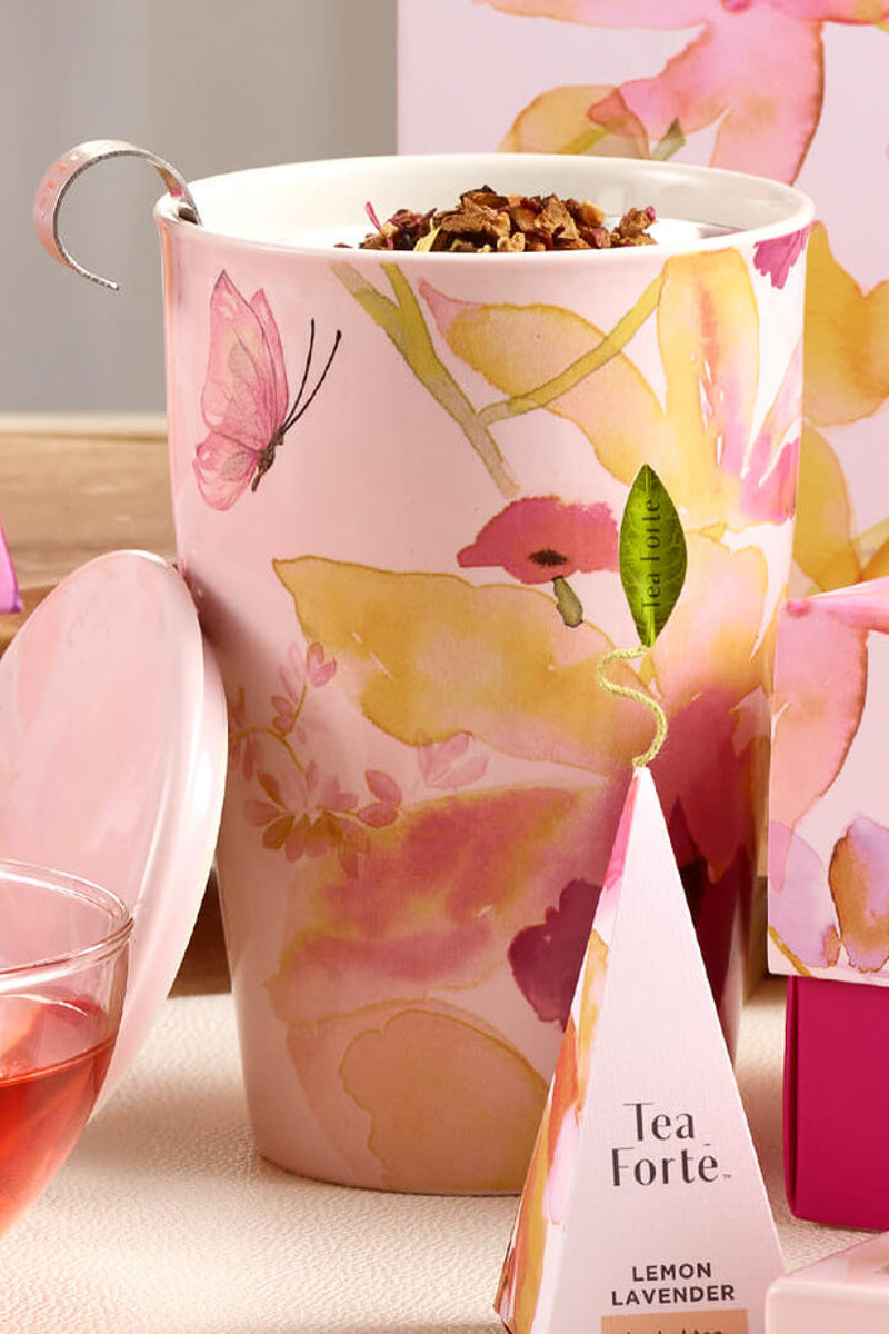 Tea Forte KATI Steeping Cup & Infuser Mariposa