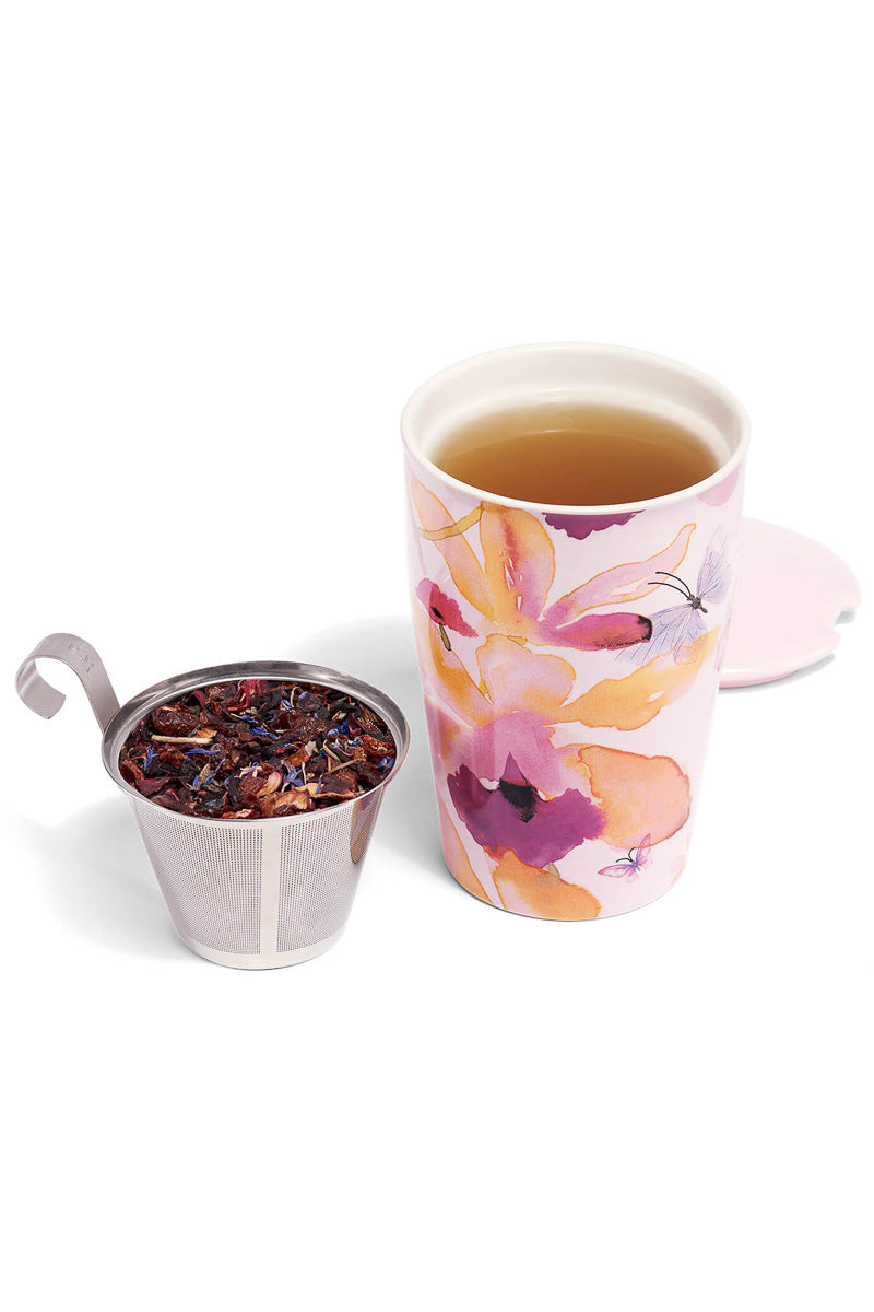 Tea Forte KATI Steeping Cup & Infuser Mariposa