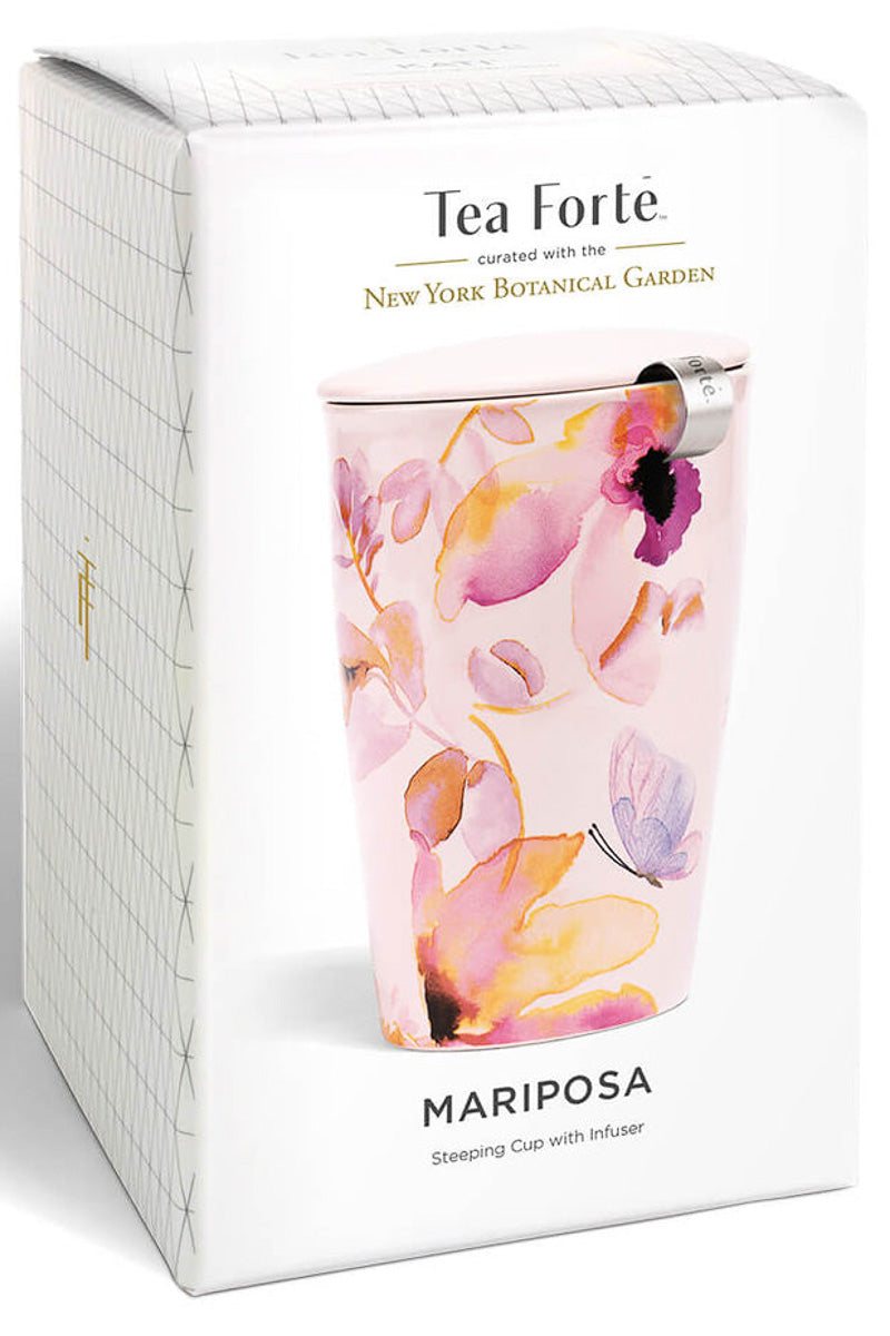 Tea Forte KATI Steeping Cup & Infuser Mariposa
