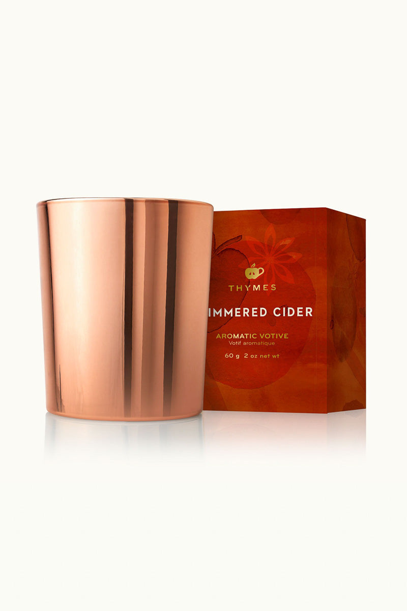 Thymes Simmered Cider Votive Candle