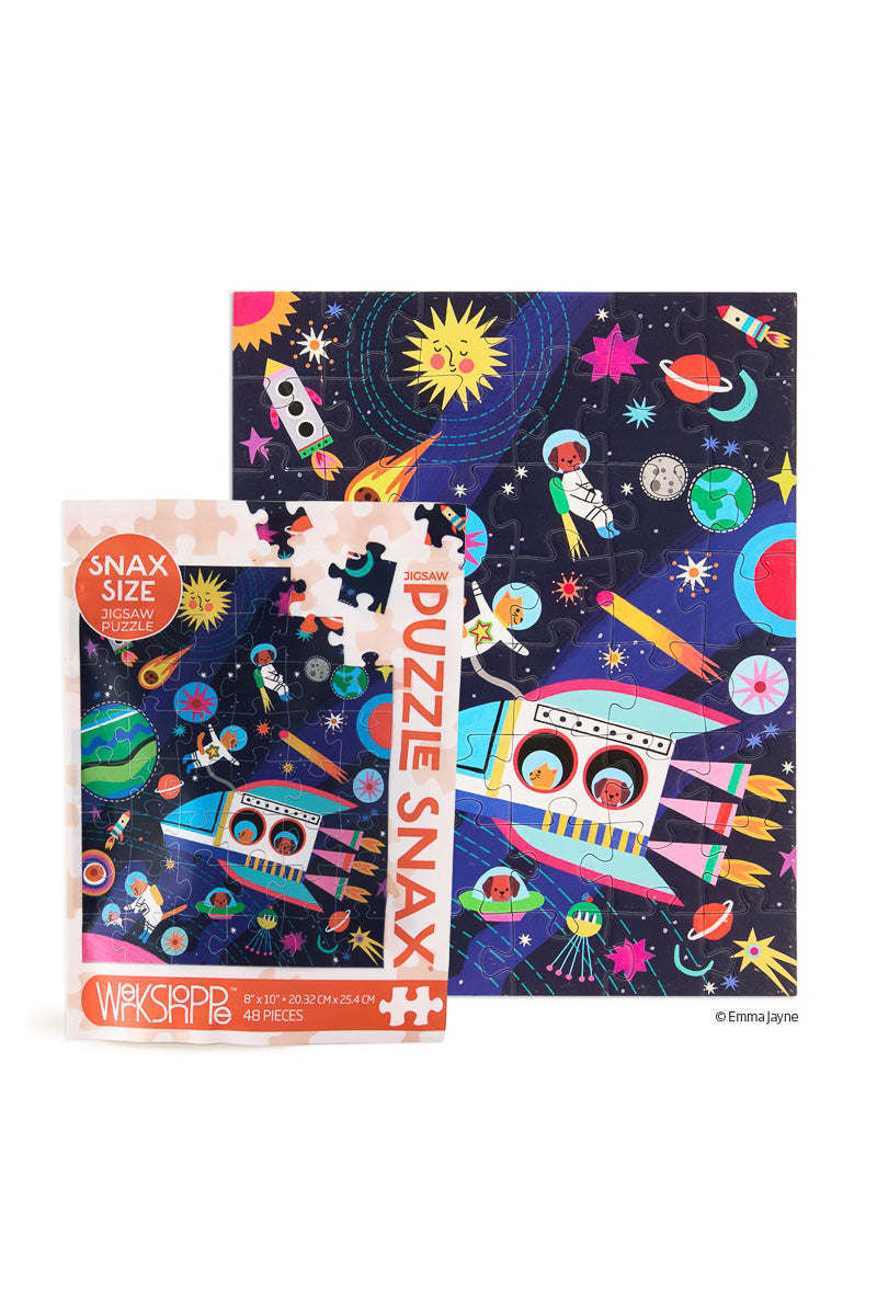 Werkshoppe Puzzle Snax Pets In Space 48 Pieces