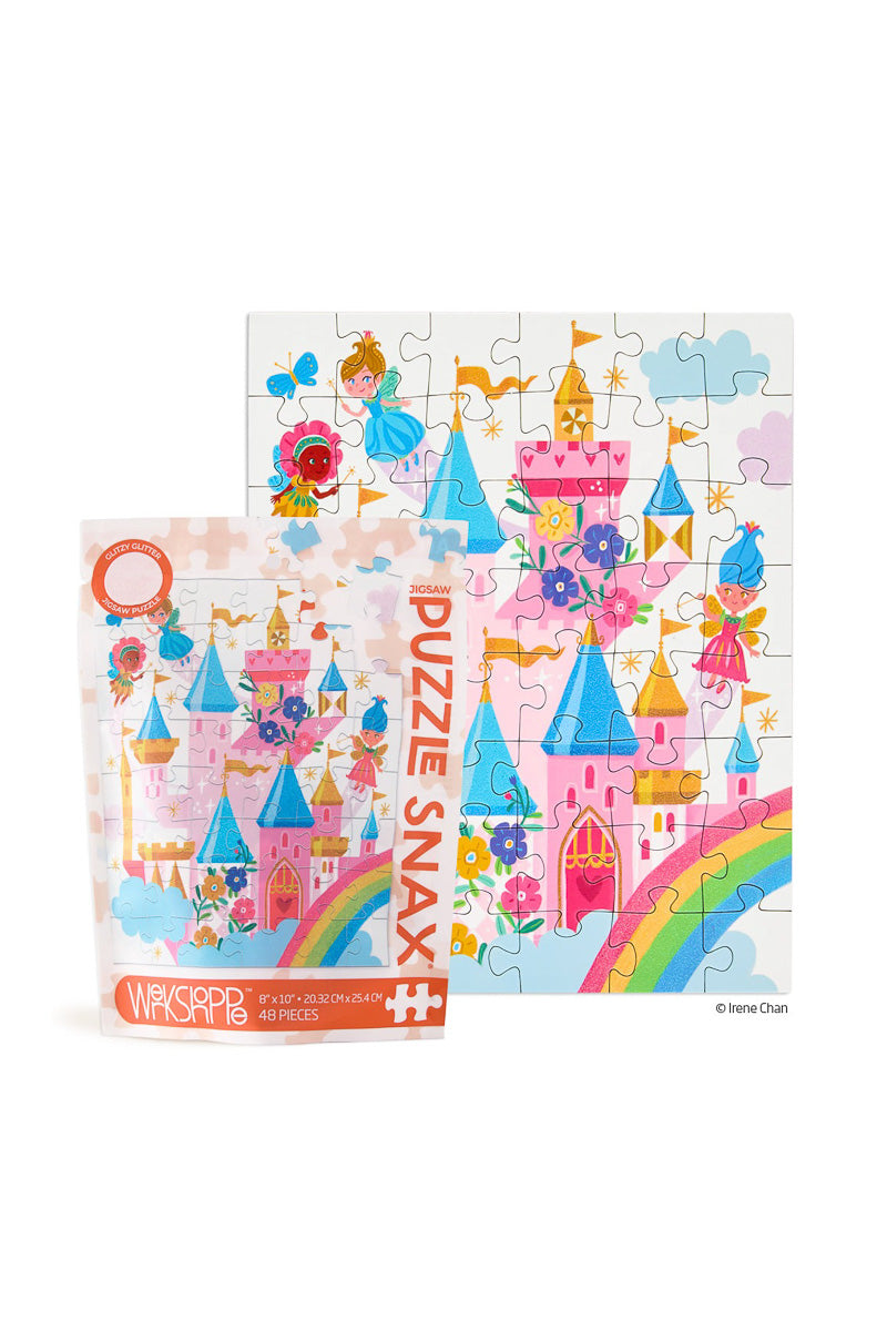 Werkshoppe Puzzle Snax Fairy Castle 48 Pieces
