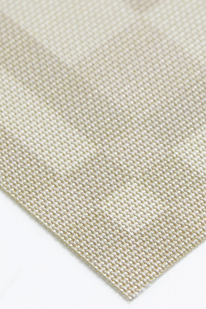 Chilewich Handkerchief Placemat Compact Rectangle 13.5"x18.5" Flax