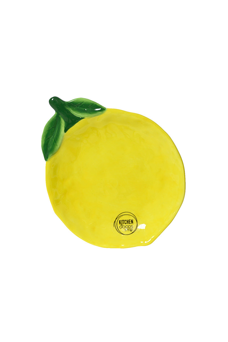 Lemon Plate Yellow