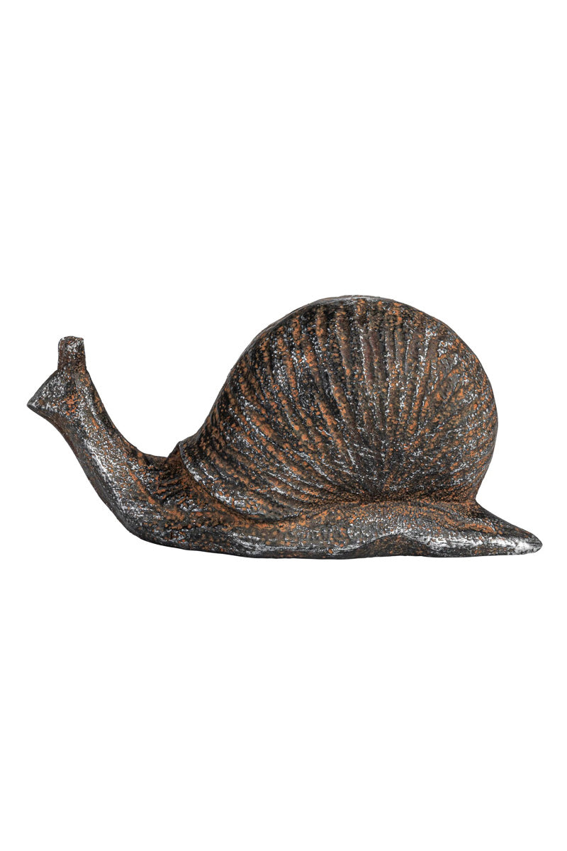Creative Co-Op Cast Iron Snail Rust Finish