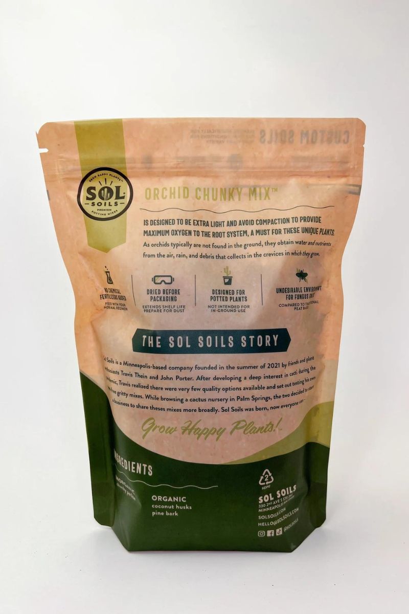 Sol Soils Orchid Chunky Mix 1 qt