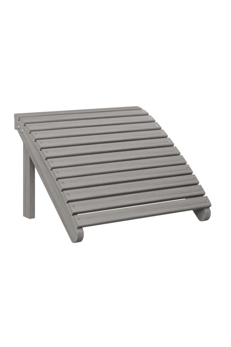 Berlin Gardens Adirondack Footrest Driftwood Gray